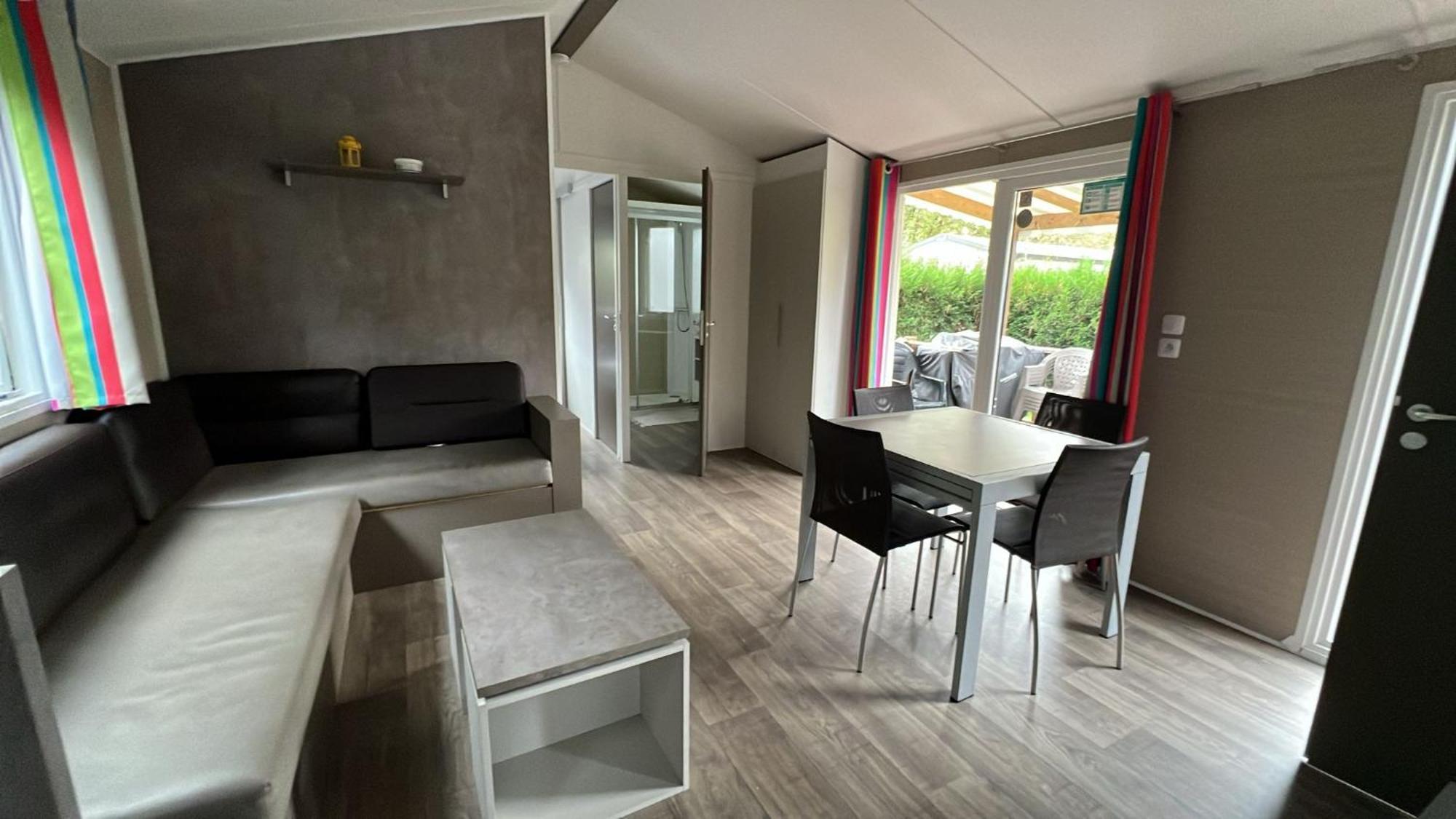 Mobil Home Amenage 2 Chambres La Teste Camping**** Exterior foto